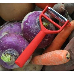 Eplucheur en Polymère Rouge T-duo Opinel