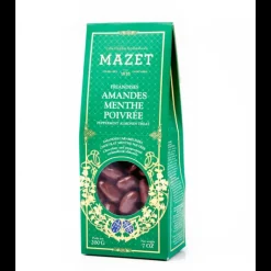 Etui Pincé Friandises Amandes Menthe Poivrée 200 g Mazet