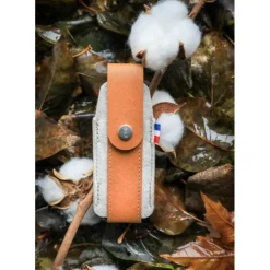 Etui pour Couteau en Cuir et Feutrine Outdoor L Collection France Opinel