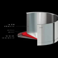 Faitout Ø 24 cm Strate Amovible Inox Cristel