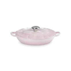 Faitout Fonte Émaillée Pétales Shell Pink 26 cm Le Creuset