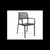 Fauteuil en Polypropylène Costa Bistrot Anthracite Nardi