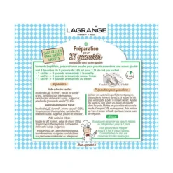 Ferment Lactique Bio 3 Sachets 12g Vanille, Fraise et Citron Lagrange