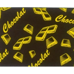 Feuilles de transfert chocolat motif chocolat 34 x 26,5 cm (x10)