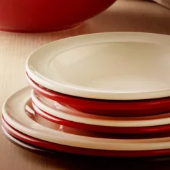 FIN DE SERIE Assiette à Dessert en Céramique Ø 21 cm Grand Cru Emile Henry