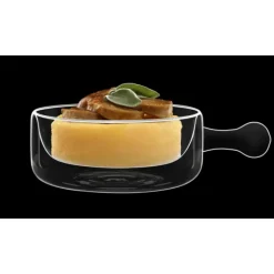 FIN DE SERIE Casserole Verre Double Paroi 25 cl (x2) Luigi Bormioli THERMIC GLASS