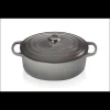 FIN DE SERIE Cocotte en fonte Ovale 29 cm Mist Grey Le Creuset Signature