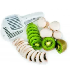 FIN DE SERIE Coupe Légumes Manuel Inox Lamelles 19 cm x H 6 cm Ibili