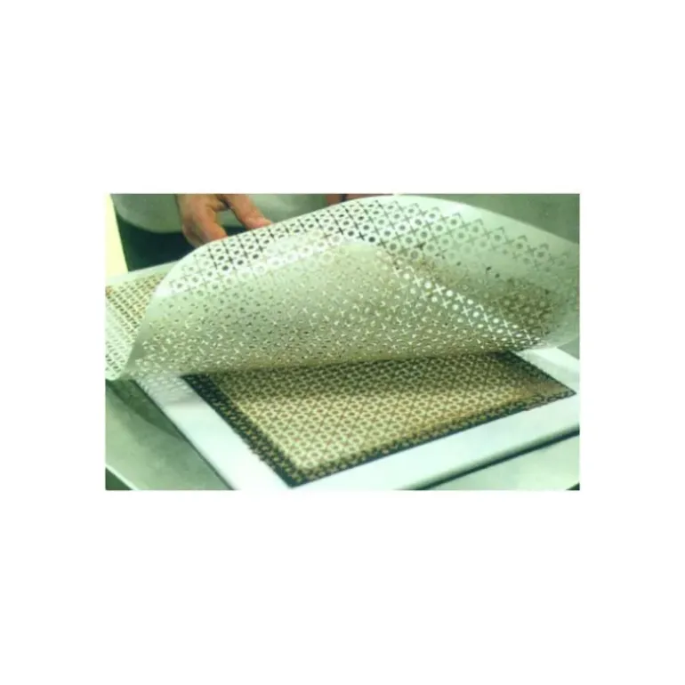 FIN DE SERIE Grille Pochoir Plastique 60x40 cm Rayures