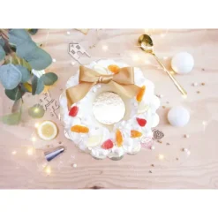 FIN DE SERIE Kit Gâteau Couronne de Noël Scrapcooking