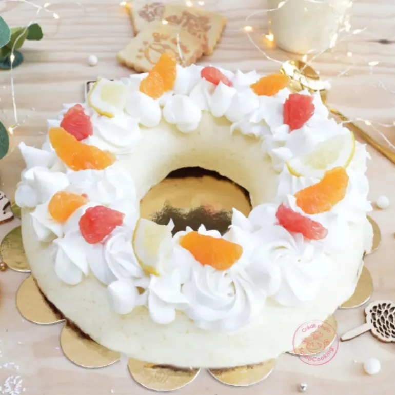 FIN DE SERIE Kit Gâteau Couronne de Noël Scrapcooking