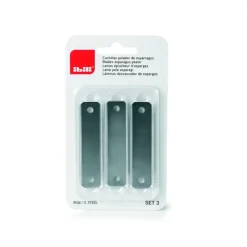 FIN DE SERIE Lame de Rechange Inox pour Éplucheur à Asperge (x3) Ibili