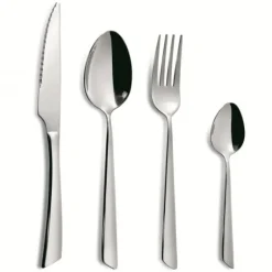 FIN DE SERIE Ménagère 24 pièces Nice Inox 18% 4 mm Comas