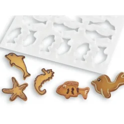 FIN DE SERIE Plaque Découpoirs Animaux Marins