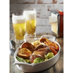 FIN DE SERIE Plat Ovale Noir 20x12,5 cm Belle Cuisine Revol