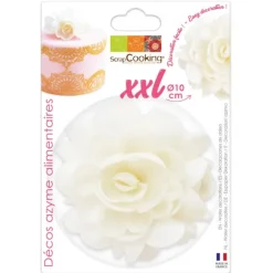 Fleur Azyme Blanc XXL 10cm Scrapcooking