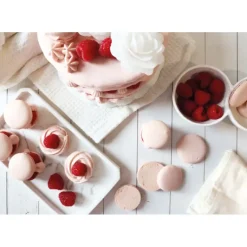 Fleurs Azyme Roses Royales Blanches (x3) Scrapcooking