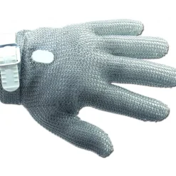 Gant de Protection en Cotte de Maille S Blanc Arcos