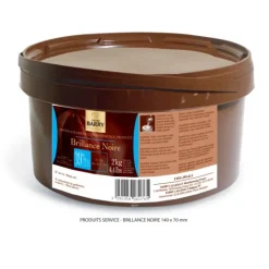 Glaçage Chocolat Brillance Noire 2 kg