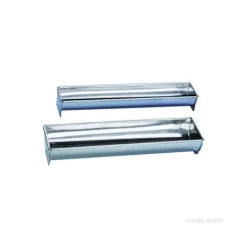 Gouttière à Bûche Fer Blanc 35 x 8 cm