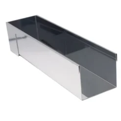 Gouttière à Bûche Rectangulaire Démontable Inox 30.4 x 8.4 x 6.6 cm De Buyer