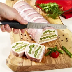 Gouttière à Bûche Ronde Démontable Inox 30.5 x 8.5 x 7.2 cm De Buyer