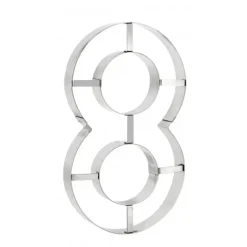 Grand Emporte Pièce Inox Chiffre 8 32x18 cm
