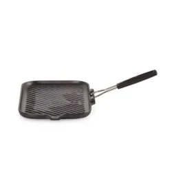 Gril en Fonte rectangulaire 36 x 20 cm avec Manche repliable Le Creuset