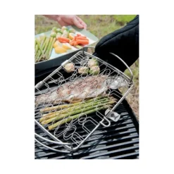 Grille Poisson Barbecue Petit Modèle 28 x 21 cm Weber