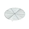 Grille Ronde avec pieds Chromée Ø 32 cm