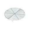 Grille Ronde avec pieds Chromée Ø 24 cm
