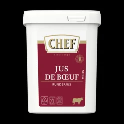 Jus de Boeuf déshydraté 20L 600g CHEF