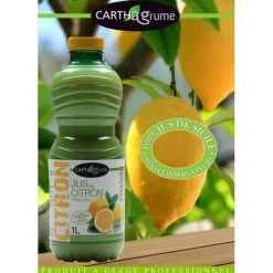 Jus de Citron en Bouteille 1L Carth'Agrume
