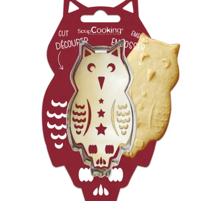 Kit Biscuit Chouette 10,9 cm Scrapcooking