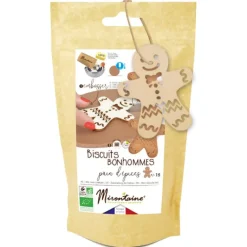 Kit Biscuit de Noël Pain d'Épice Bio Mirontaine
