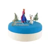 Kit Décor Gâteau La Reine des Neiges Anna et Olaf (5 pièces)