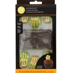 Kit Décoration Gâteau Main de Zombie 12 pièces Wilton