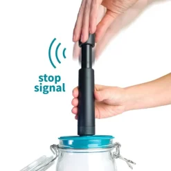 Kit de Mise Sous-Vide 3 Bocaux Kilner 1,5 L avec Couvercles et Pompe Airtender