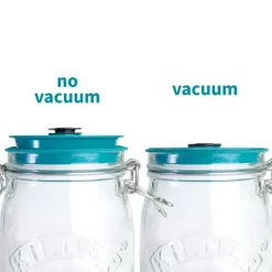 Kit de Mise Sous-Vide 3 Bocaux Kilner 1 L avec Couvercles et Pompe Airtender