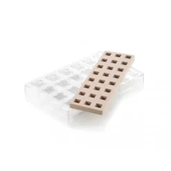 Kit Moule Chocolat Carré avec Insert (x24) Chocado Silikomart