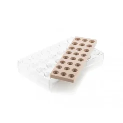 Kit Moule Chocolat Demi-Sphère avec Insert (x24) Chocado Silikomart