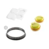 Kit Moule Silicone 2 Tartes Ø 120mm Silikomart Professional
