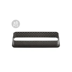 Kit Moule Silicone 6 Tartelettes Rectangle 120mm Silikomart Professional