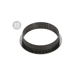 Kit Moule Silicone 6 Tartelettes Ø 80mm Paradis Silikomart Professional