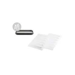 Kit Moule Silicone 6 Tartelettes Oblong 14,6 cm Silikomart Professional