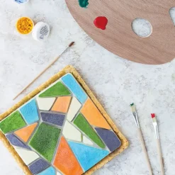 Kit Moule Tarte Carré Liberty 18 x H 2 cm Silikomart