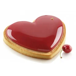 Kit Moule Tarte Cœur Mon Amour 18,8 x 15,8 cm Silikomart