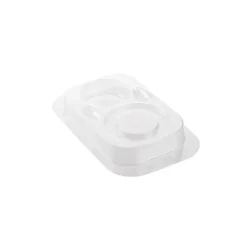 Kit Moules Chocolat Bonhomme de Neige en PVC 18,1 cm x H 21,2 cm (x4) Silikomart Professional