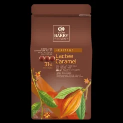 Lactée Caramel, Pistoles Chocolat Couverture 31,1 % 1 kg