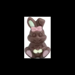 Lapin Décoré Chocolat Lait et Blanc 10g x45